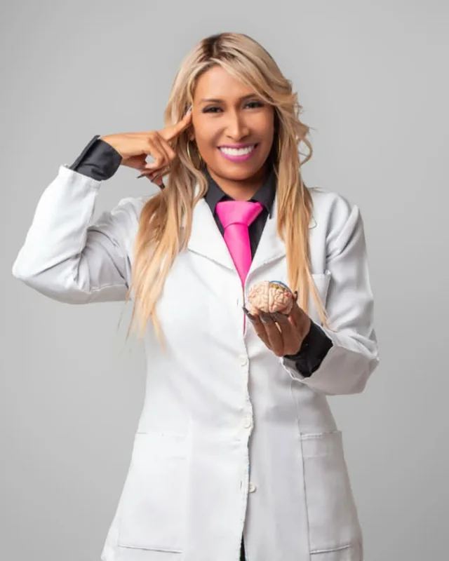 Retrato de la Dra. Quiroz, médico psiquiatra